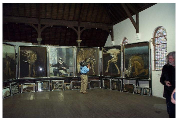 The Blind Tobit pictures unveiled at The Mission Hall, 2000. The Blind Tobit pictures unveiled at The Mission Hall, 2000.