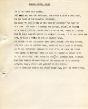 SYDNEY SMITH. (SID). 257 x 205 mm typed sheet