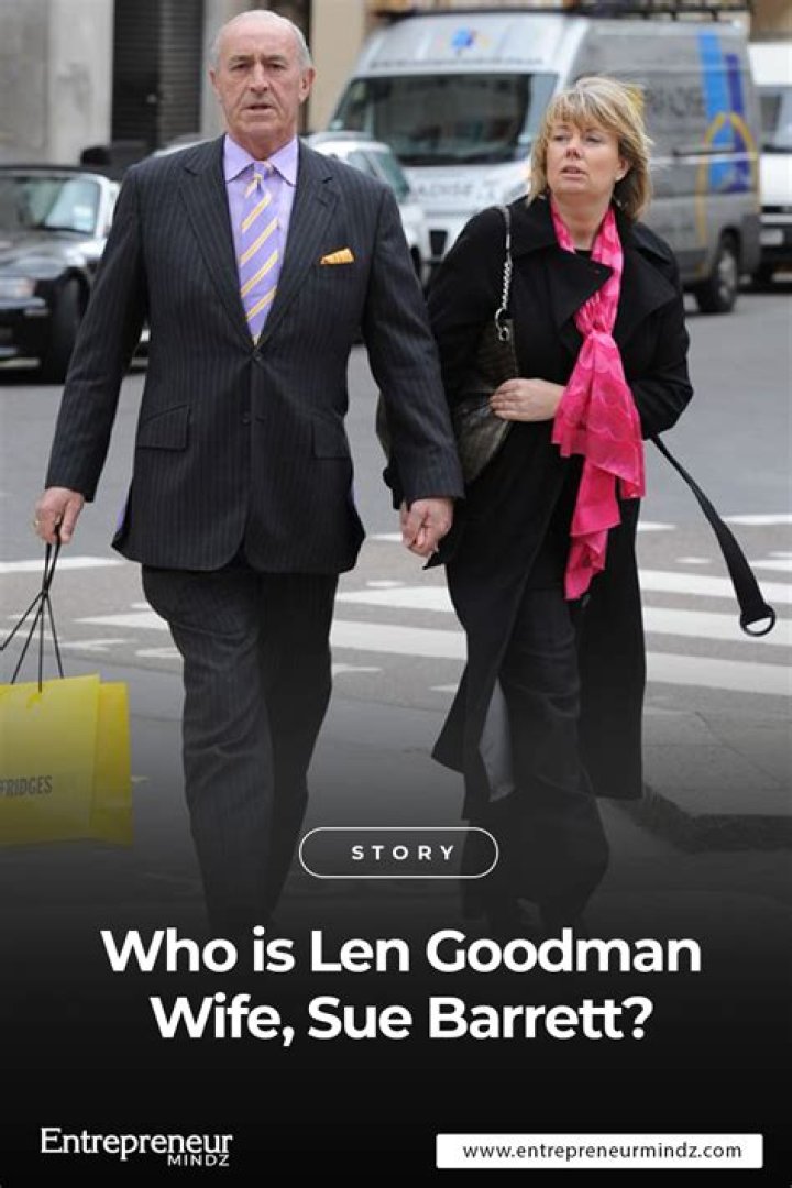 
Len Goodman Married To His Wife, Sue Goodman, In 2012 
