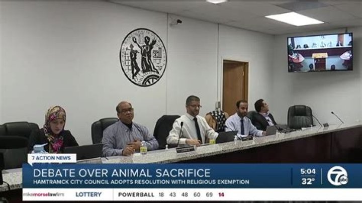 
Michigan’s Muslim-majority city council approves animal sacrifice for religious purposes 