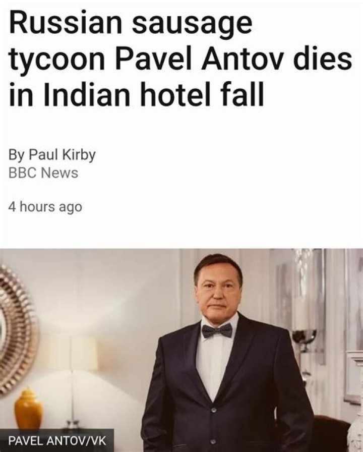 
Pavel Antov net worth: Russian sausage tycoon’s fortune explored amid death in Indian hotel fall 