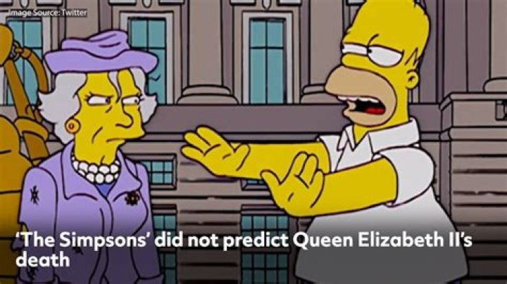 
‘The Simpsons’ did not predict Queen Elizabeth II’s death 